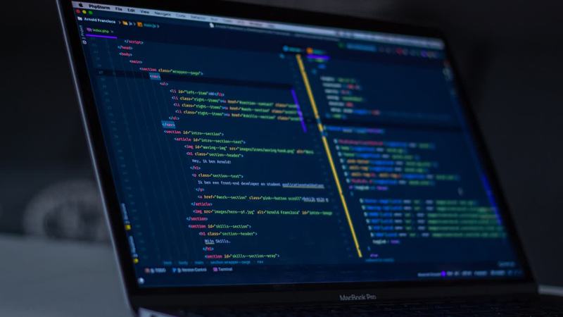 Editor de código en pantalla, el borrador de una skill